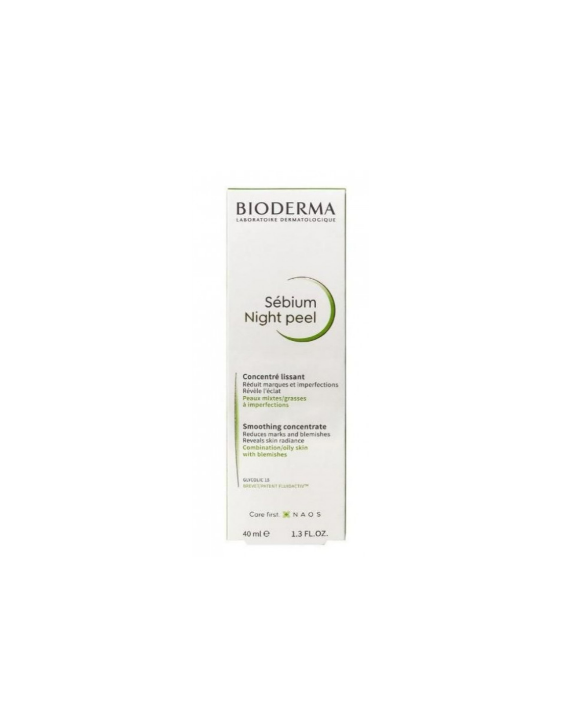 Bioderma Sebium Night Peel Concentr Lissant Peaux Sensibles Mixtes