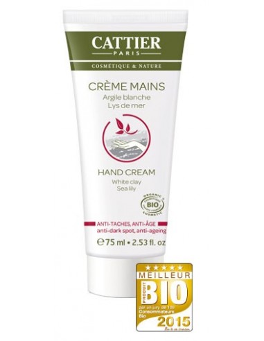 Cattier Crème Mains anti taches et anti âge 75 ml