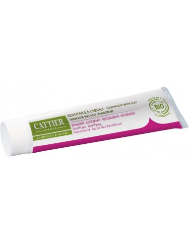 Cattier Dentifrice Romarin Dentargile Fortifiant 75 ml