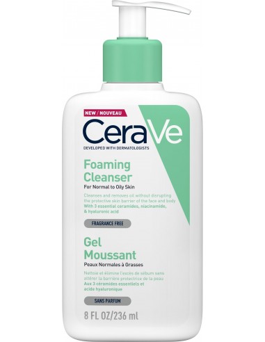 CeraVe Gel Moussant Nettoyant 236ml