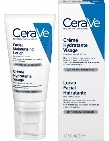 CeraVe Crème Hydratante Visage 52ml