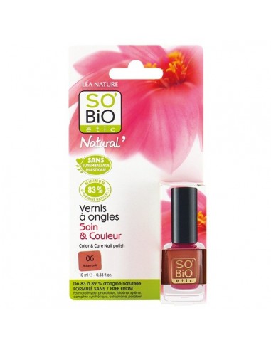 SO'BiO étic VERNIS À ONGLES - 06 ROSE NUDE