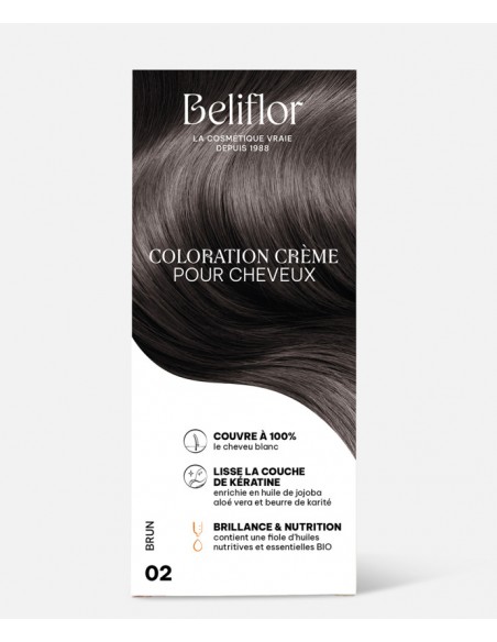 Beliflor Coloration  02 BRUN