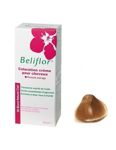 Beliflor Coloration  08 BLOND NATUREL CLAIR