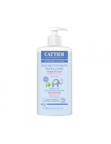 Cattier Eau nettoyante micellaire 500ml